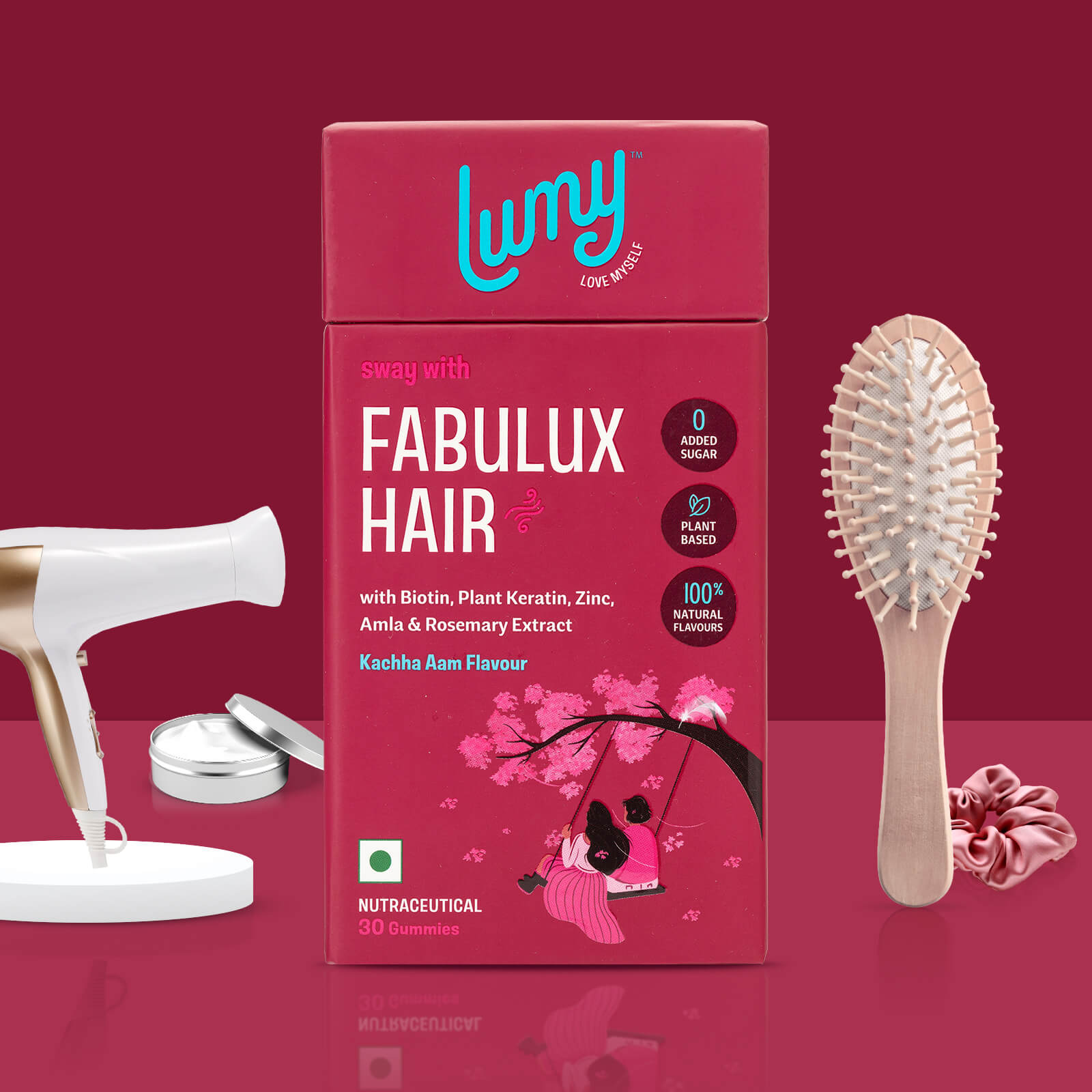 fabulux hair gummies for strong hair and nails