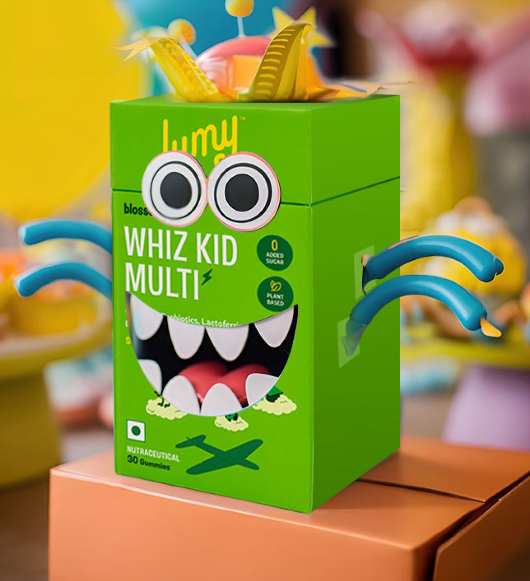 lumy gummies with pretty packaging either reuse or recycle